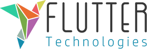 FlutterTech logo white